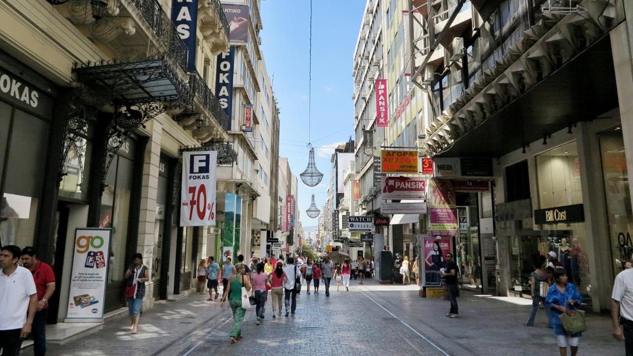 Apartment In The Centre Of Athina Atene Esterno foto